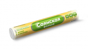Фольга "Саянская" 290мм*20м, 11мкм "Классическая" (У20П-290х28) (28)(безнал)