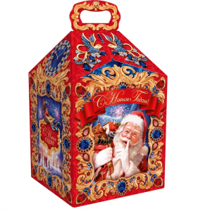 Картонная упаковка .700гр. "Чудесница" (а435) (17350) (100)