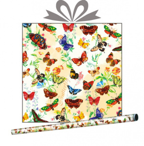Бумага оберточная 0,685*10м "Летний луг" (10)
